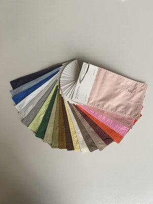 Fabric Swatch Percale Cotton - All colors