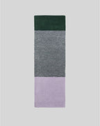 Vloerkleed Wol Horizontaal Green Lilac - SUITE702