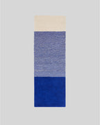 Vloerkleed Wol Horizontaal Cobalt Blue Ecru - SUITE702