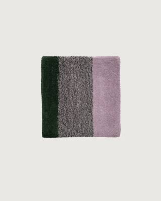Rug Wool Swatch Green Lilac
