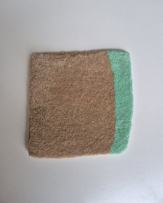 Rug Wool Eclipse Swatch Camel Mint