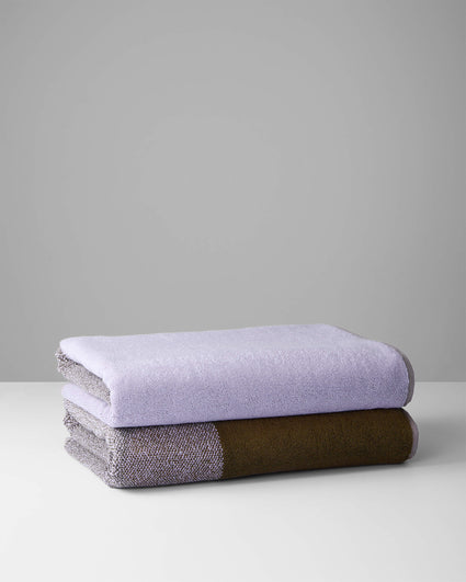 Bath Towel Set Blend Green Lilac (2 pc.)