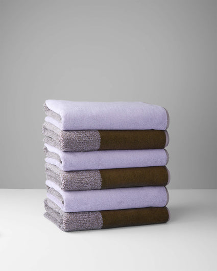 Bath Towel Set Blend Green Lilac (2 pc.)