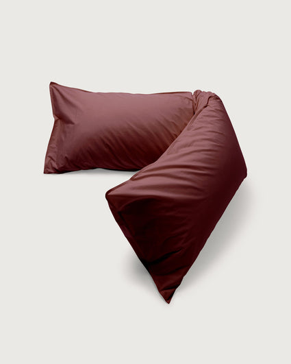 bedMATE Pillowcase Cotton Brique Red