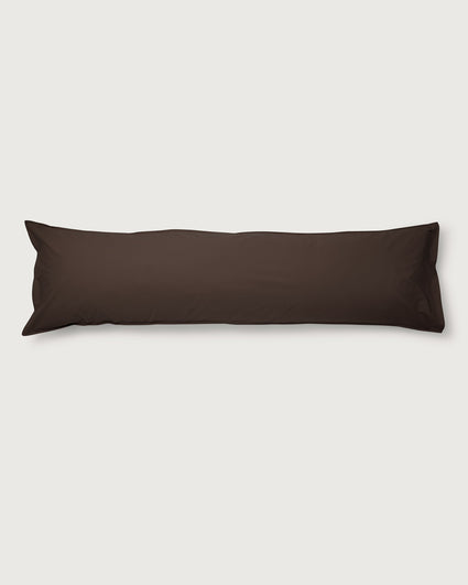 bedMATE Pillowcase Cotton Coffee Brown