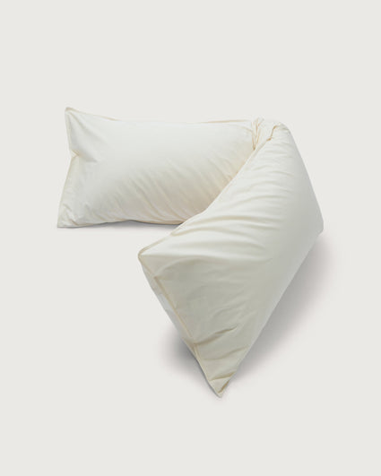 bedMATE Cotton Pillowcase Ecru