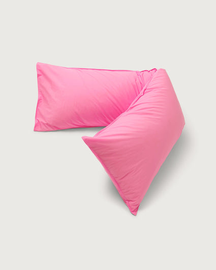 bedMATE Pillowcase Cotton Pink Candy