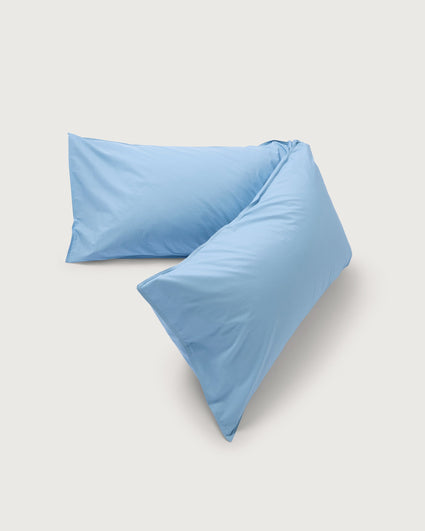 bedMATE Pillowcase Cotton Sky Blue