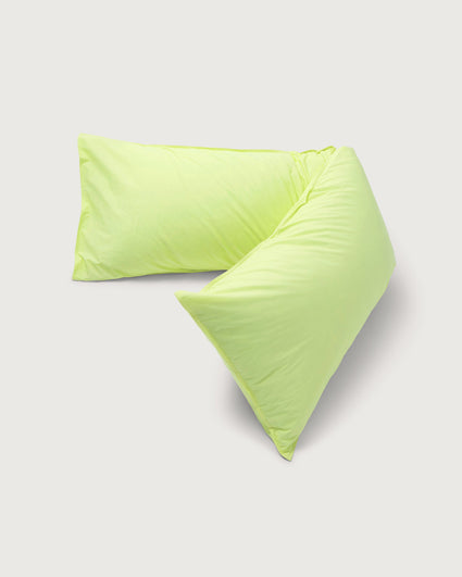 bedMATE Pillowcase Cotton Spring Green