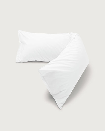 bedMATE Pillowcase Cotton White