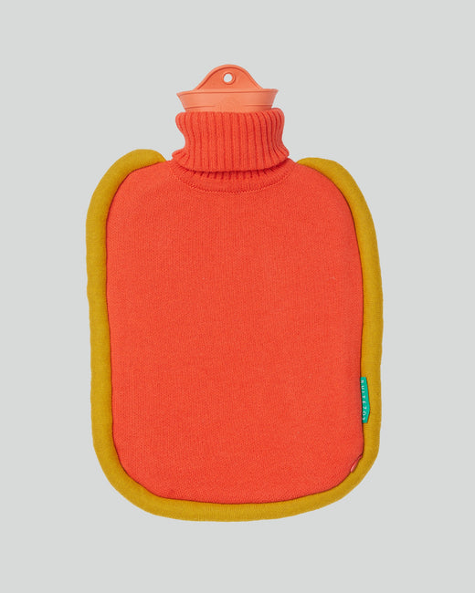 Hot Water Bottle Poppy Orange