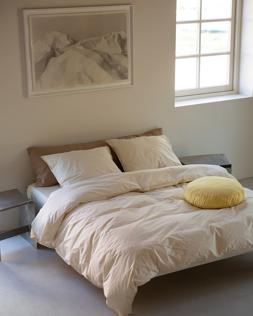 Duvet Cover Cotton Ecru