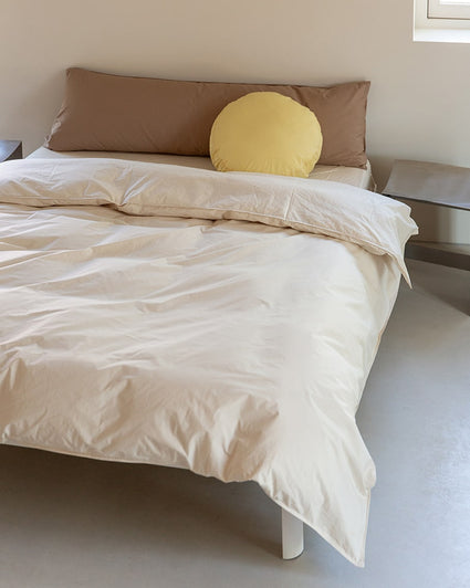 Duvet Cover Cotton Ecru