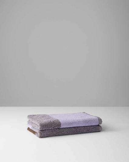 Guest Towel Set Blend Green Lilac (2 pcs)
