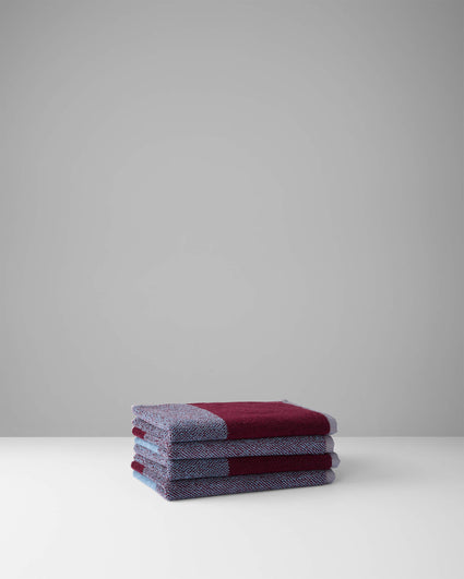 Guest Towel Set Blend Sky Blue Bordeaux (2 pcs.)