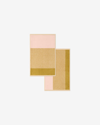 Guest Towel Set Blend Blush Olive (2 pcs)