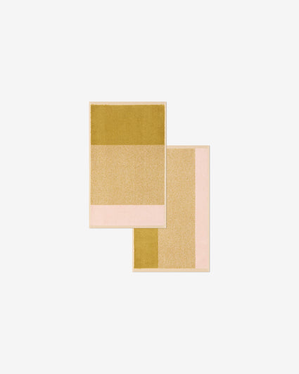 Guest Towel Set Blend Blush Olive (2 pcs)