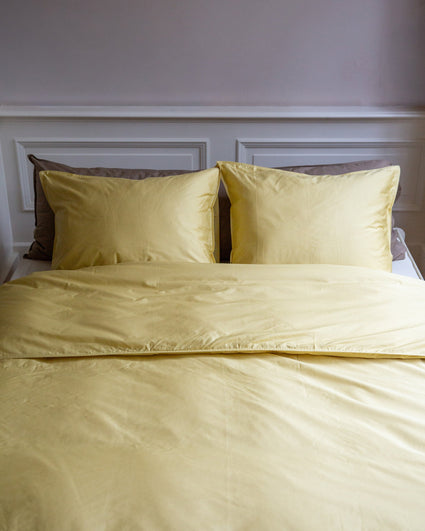 Duvet Cover Satin Buttercream