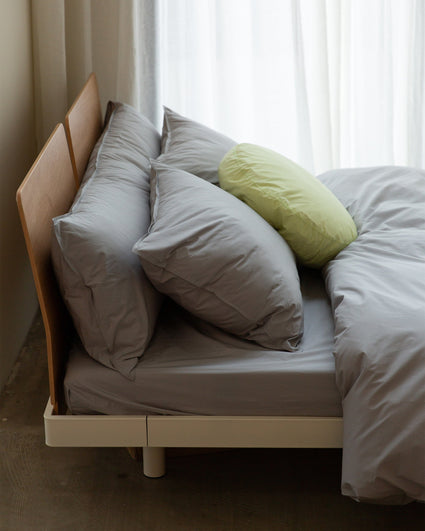 bedMATE Pillowcase Cotton Urban Grey