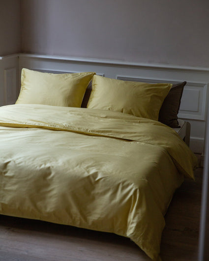 Duvet Cover Satin Buttercream