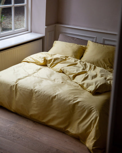 Duvet Cover Satin Buttercream