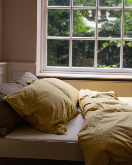 Bedding Set Satin Buttercream