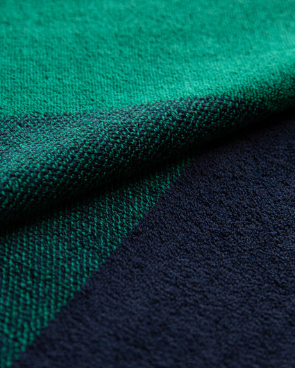 Bath Towel Set Blend Navy Sea Green (2 pcs.)