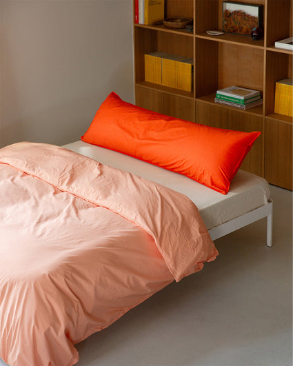 bedMATE Pillowcase Cotton Poppy Orange