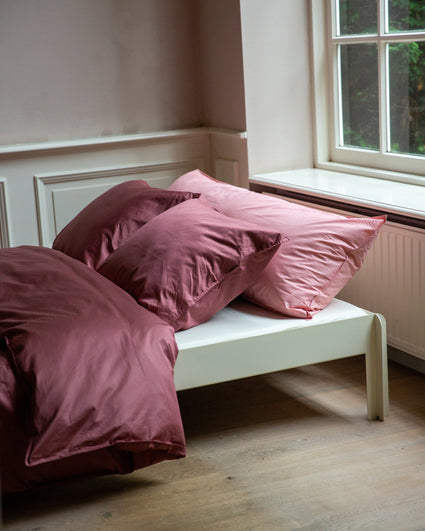 Satin Pillowcase Red Wine