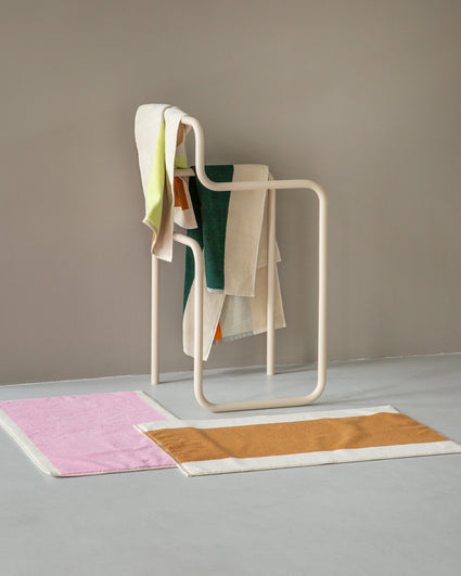 Towel Dark Green Orange
