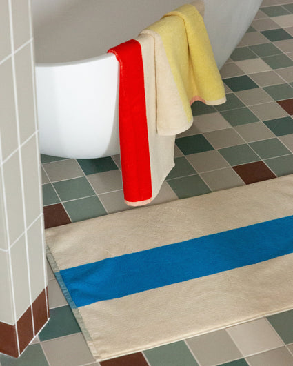 Towel Red Yellow