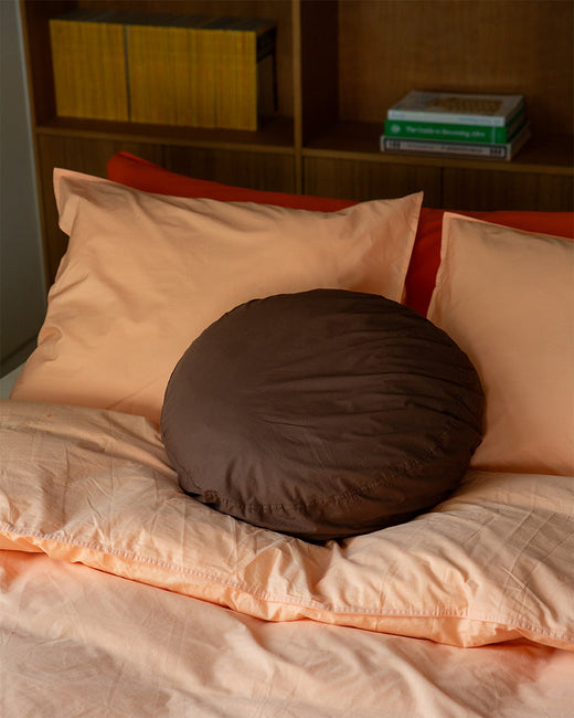 bigDOT Pillowcase Coffee Brown