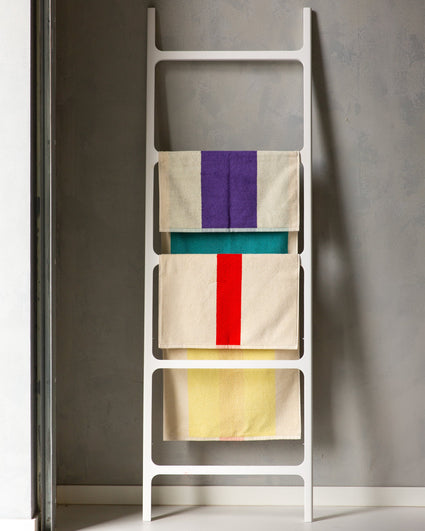 Towel Set Turquoise Red Lime Dark Green (4 pcs.)