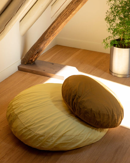 Really bigDOT Pillowcase Butter Yellow