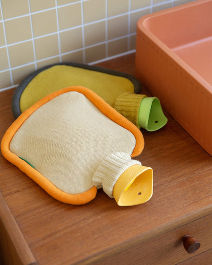 Mini Hot Water Bottle Clementine