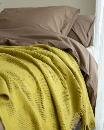 Bedspread Mesh Avocado Green