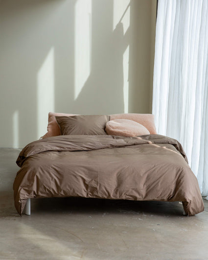 bedMATE Cushion Cover Furry Blush