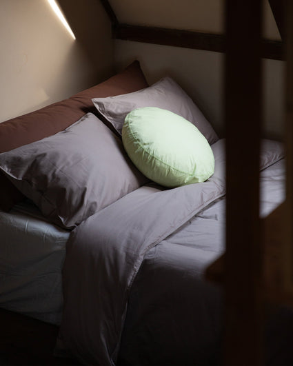 Bedding Set Satin Taupe Grey