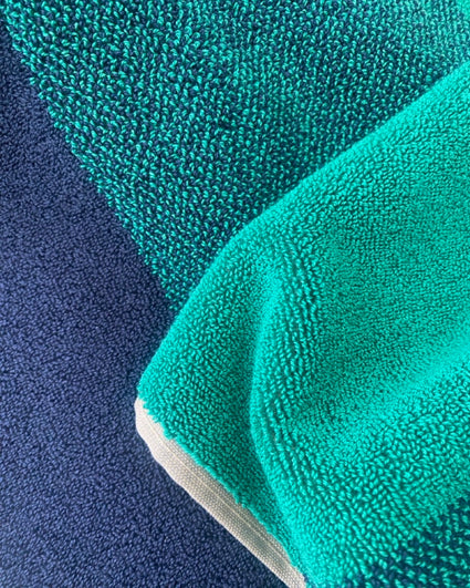 Guest Towel Set Blend Navy Sea Green (2 pcs)