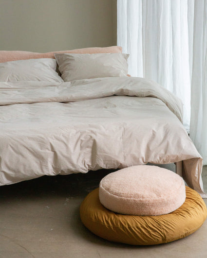 bedMATE Cushion Cover Furry Blush