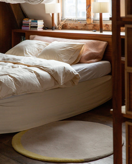 Bed Linen Set Satin Ecru