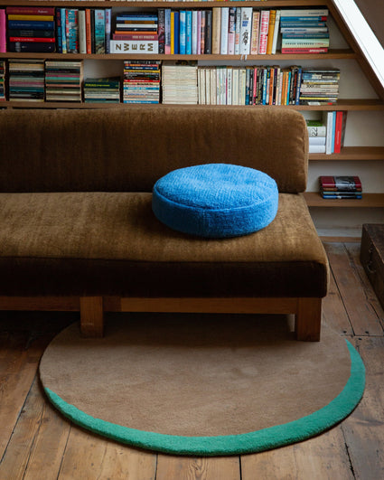 Rug Wool Eclipse Camel Mint