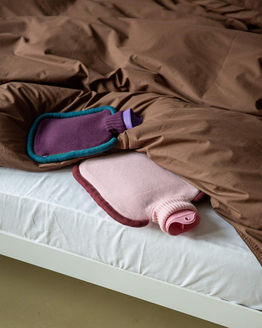 Mini Bumper Hot Water Bottle Aubergine