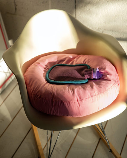 Mini Bumper Hot Water Bottle Aubergine