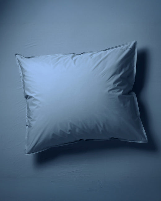 Cotton Pillowcase Quiet Blue
