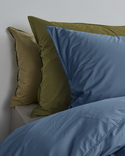 Cotton Bedding Set Quiet Blue