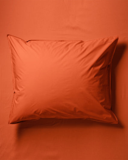Duvet Cover Set Cotton Poppy Orange