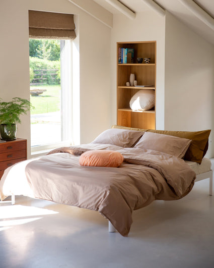 Duvet Cover Cotton Camel