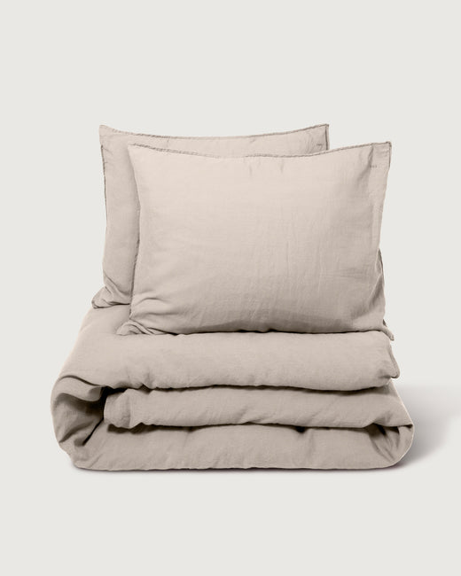 Duvet Cover Set Linen Dune