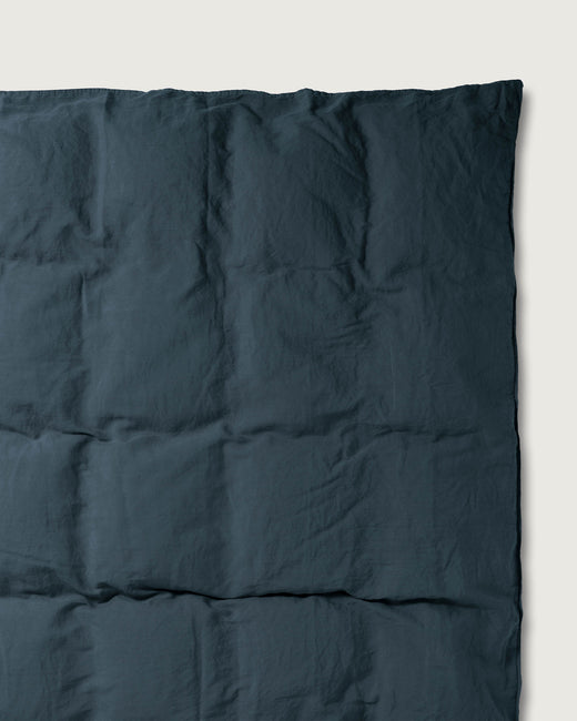 Duvet Cover Linen Midnight Blue